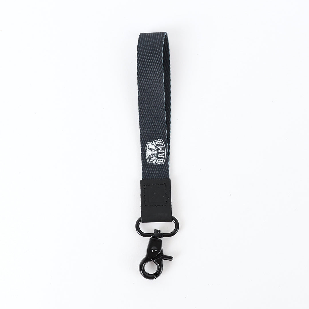 Alabama Black Checker - Wristlet Keychain