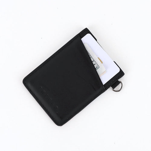 Alabama Crimson Stripe - Vertical Leather Wallet