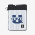 USU A - Vertical Leather Wallet