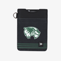 UVU Black - Vertical Leather Wallet