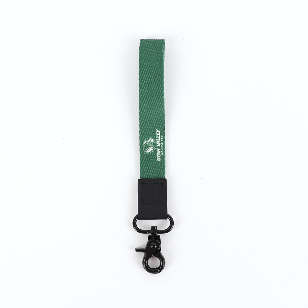 UVU Green - Wristlet Keychain