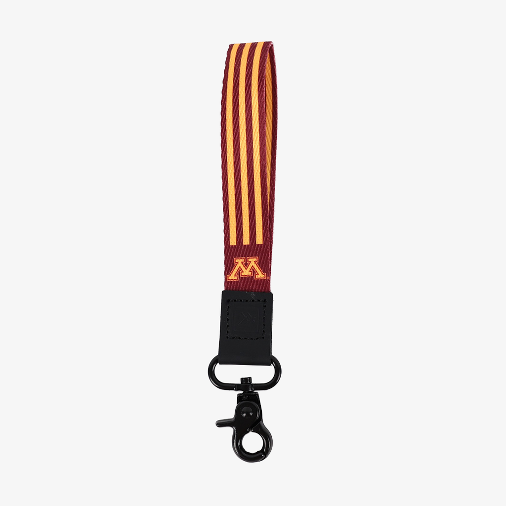 Minnesota Stripes - Wristlet Keychain