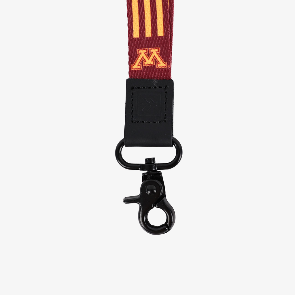 Minnesota Stripes - Wristlet Keychain