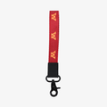 Minnesota Solid Maroon - Wristlet Keychain