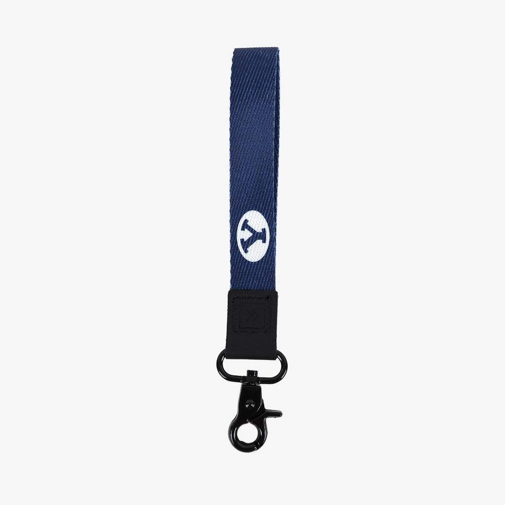 BYU Checker - Wristlet Keychain