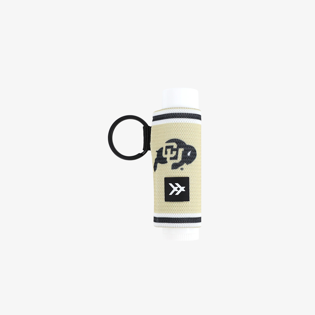 Colorado Boulder Buffalo - Chapstick Holder Keychain