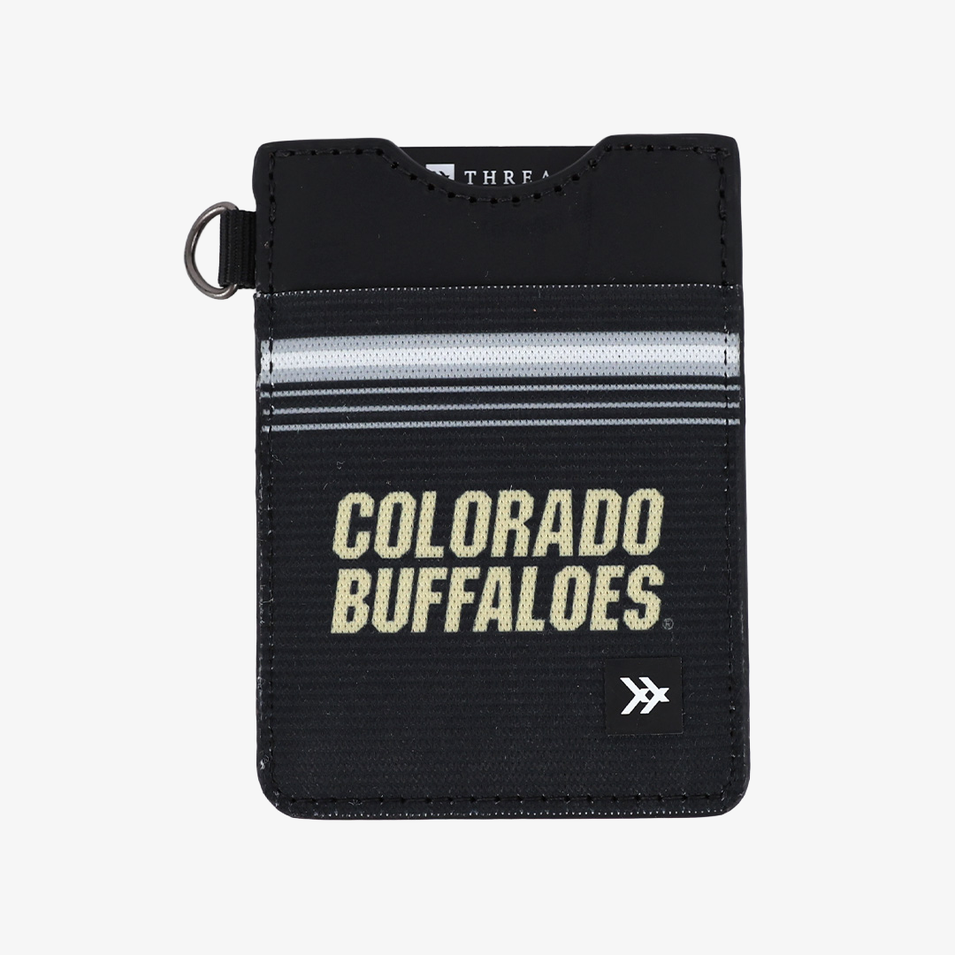 Colorado Boulder Stripes - Vertical Leather Wallet