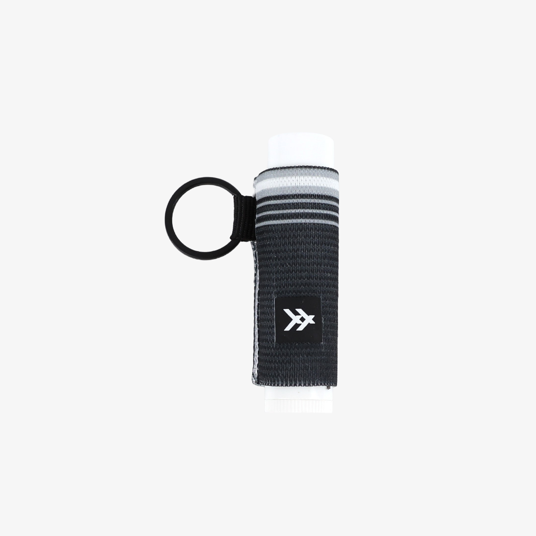 Colorado Boulder Stripes - Chapstick Holder Keychain
