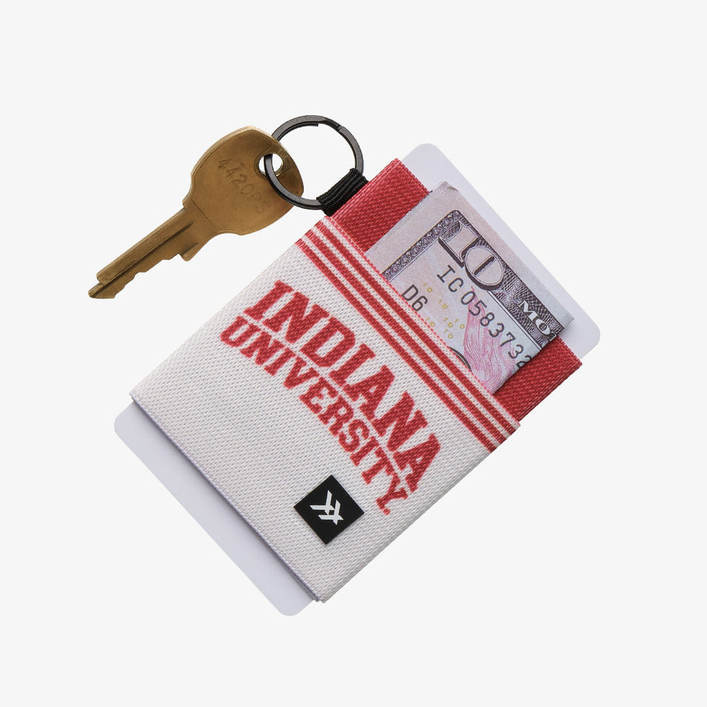Indiana University White - Elastic Wallet