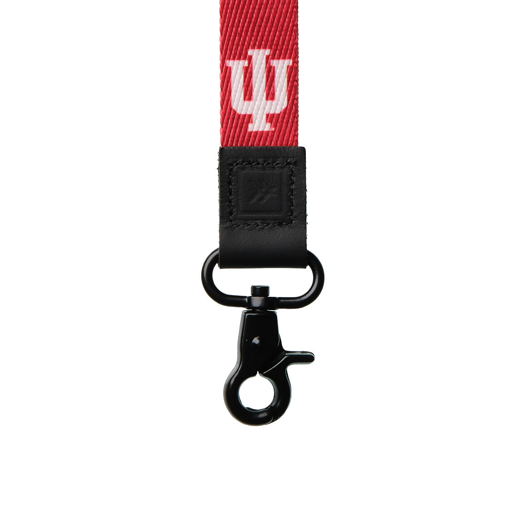Indiana University Red - Wristlet Keychain