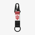 Indiana University White - Keychain Clip