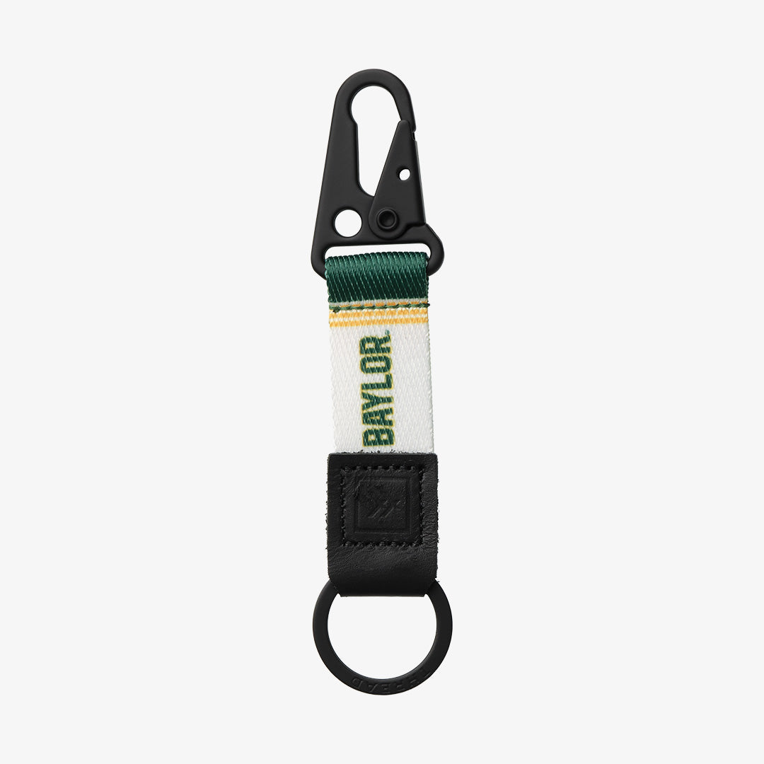 Baylor White - Keychain Clip
