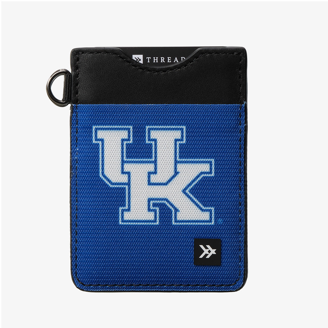 Kentucky Blue - Vertical Leather Wallet