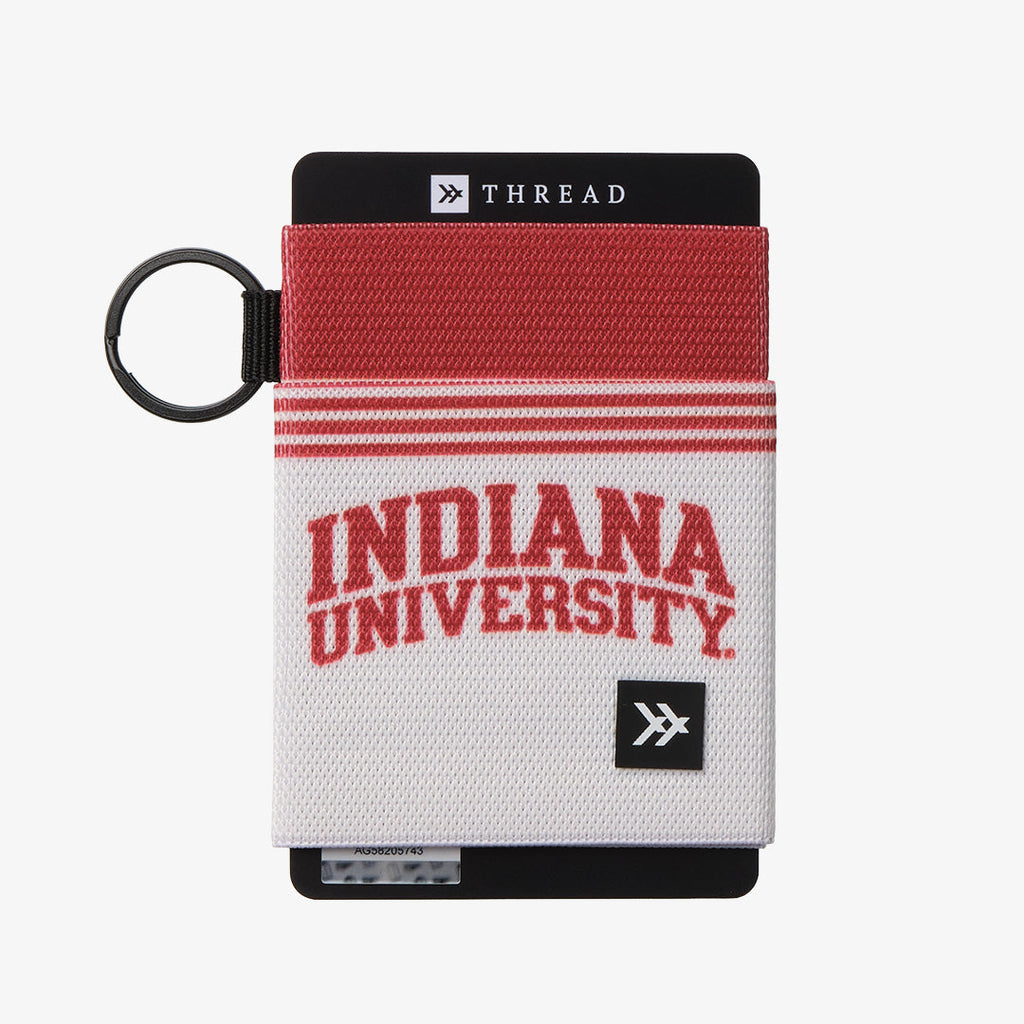 Indiana University White - Elastic Wallet