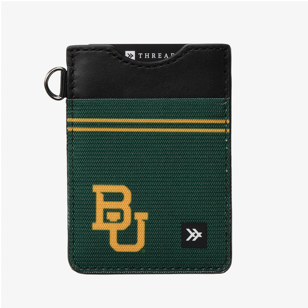 Baylor Green - Vertical Leather Wallet