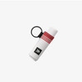 Indiana University White - Chapstick Holder Keychain