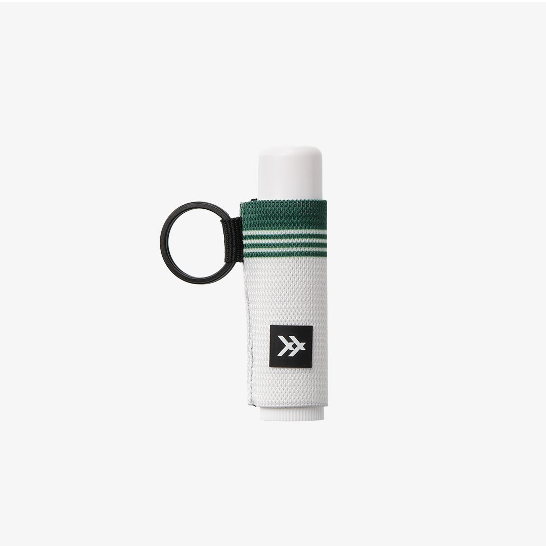 University of Miami White - Chapstick Holder Keychain