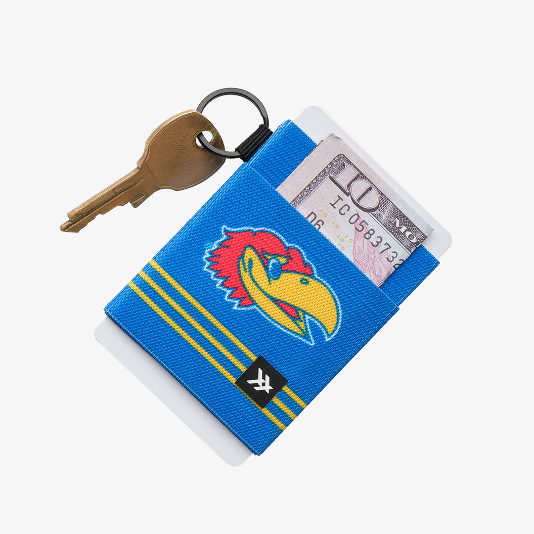 Kansas Stripe - Elastic Wallet