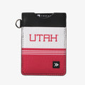 UofU Utah - Vertical Leather Wallet