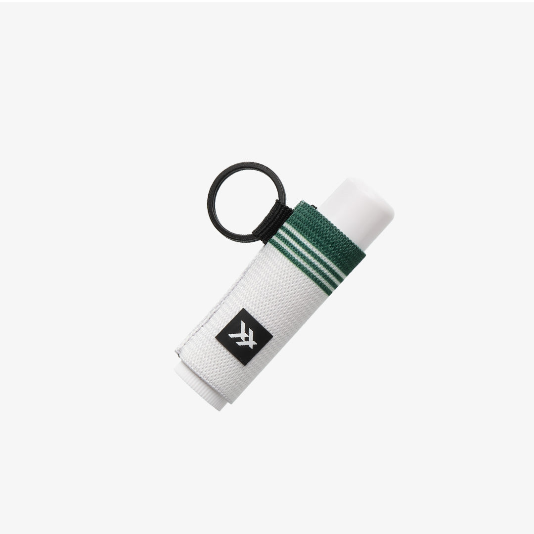 University of Miami White - Chapstick Holder Keychain