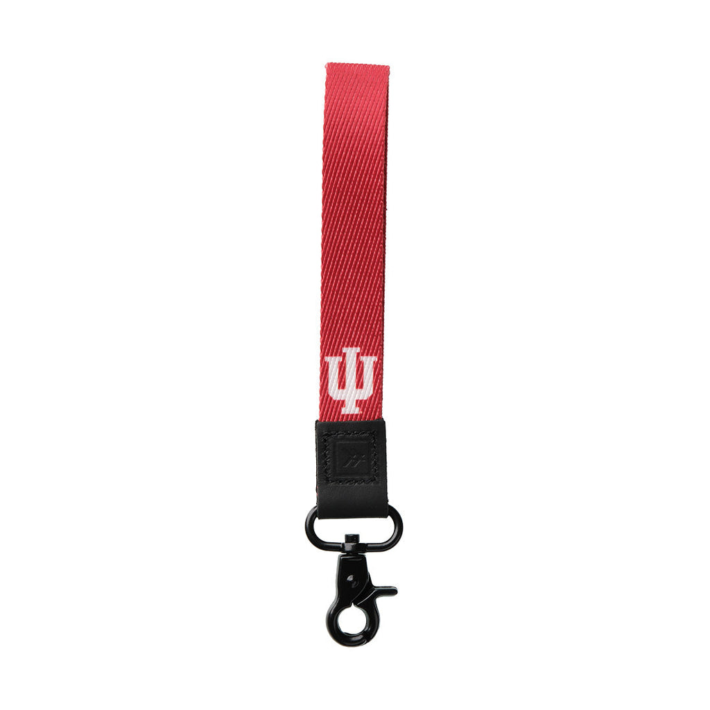 Indiana University Red - Wristlet Keychain