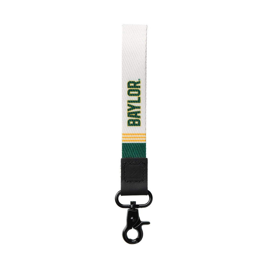 Baylor White - Wristlet Keychain