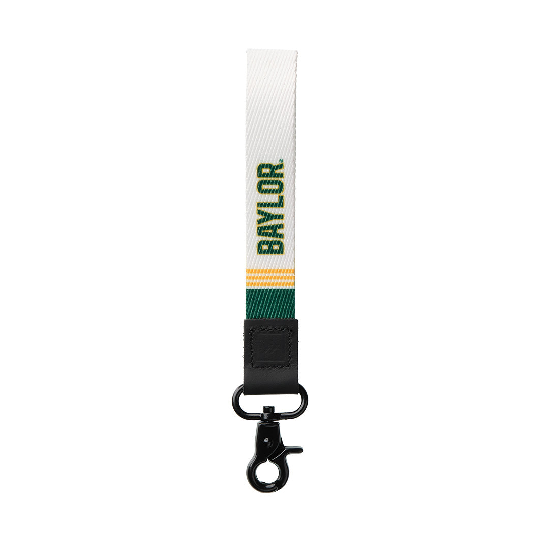 Baylor White - Wristlet Keychain