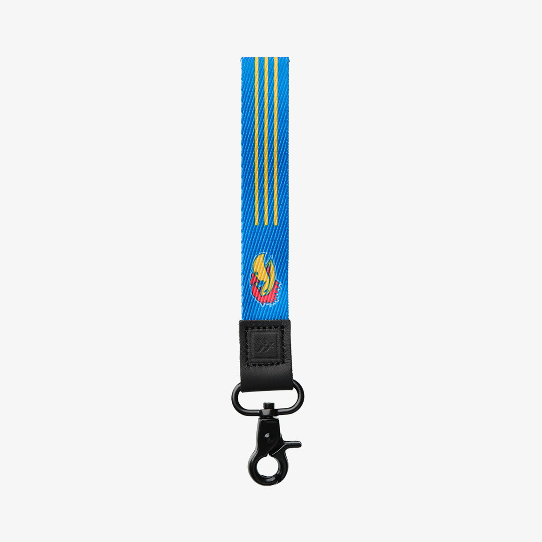 Kansas Stripe - Wristlet Keychain
