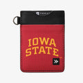 Iowa State Stripes - Vertical Leather Wallet