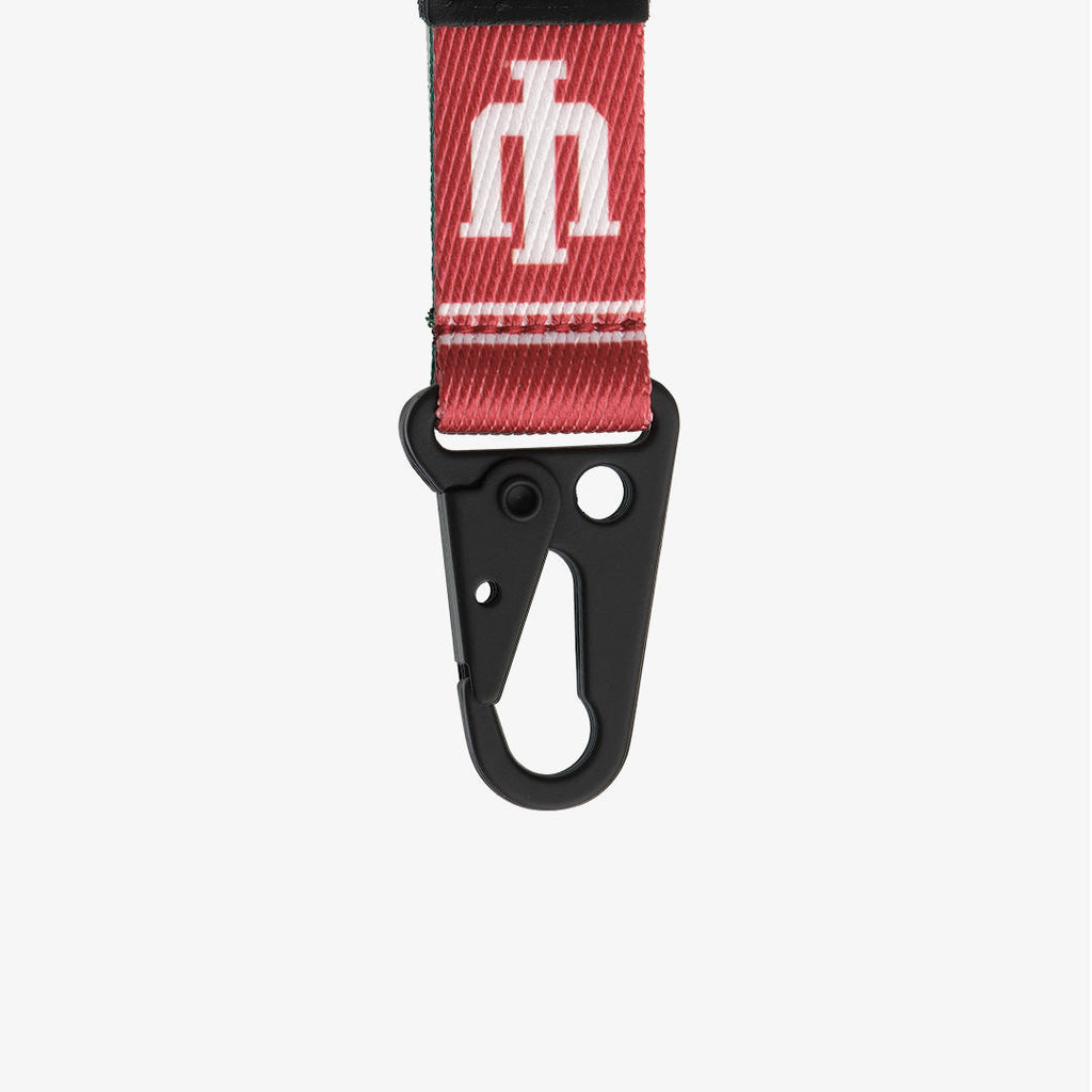 Indiana University Red - Keychain Clip