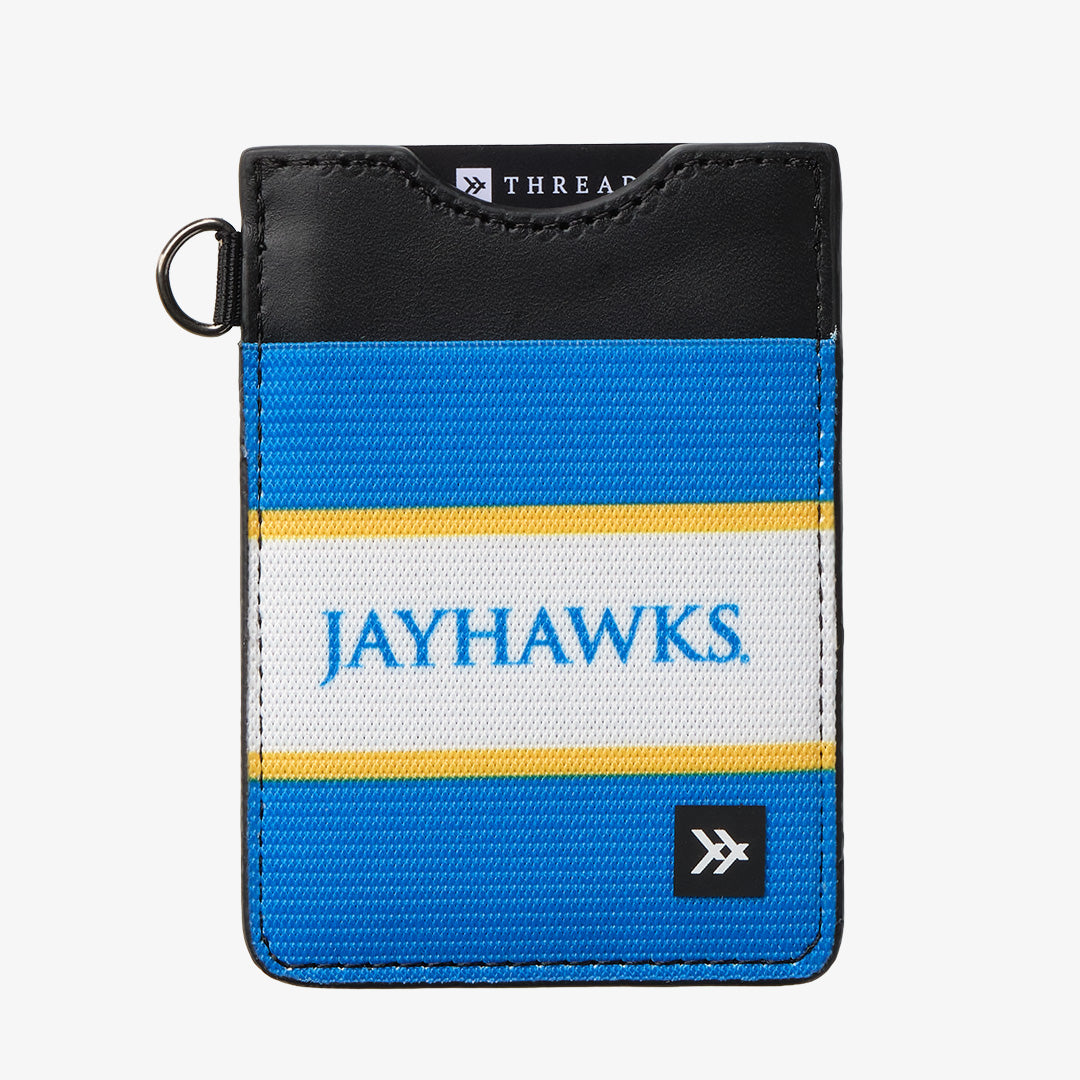 Kansas Jayhawks - Vertical Leather Wallet