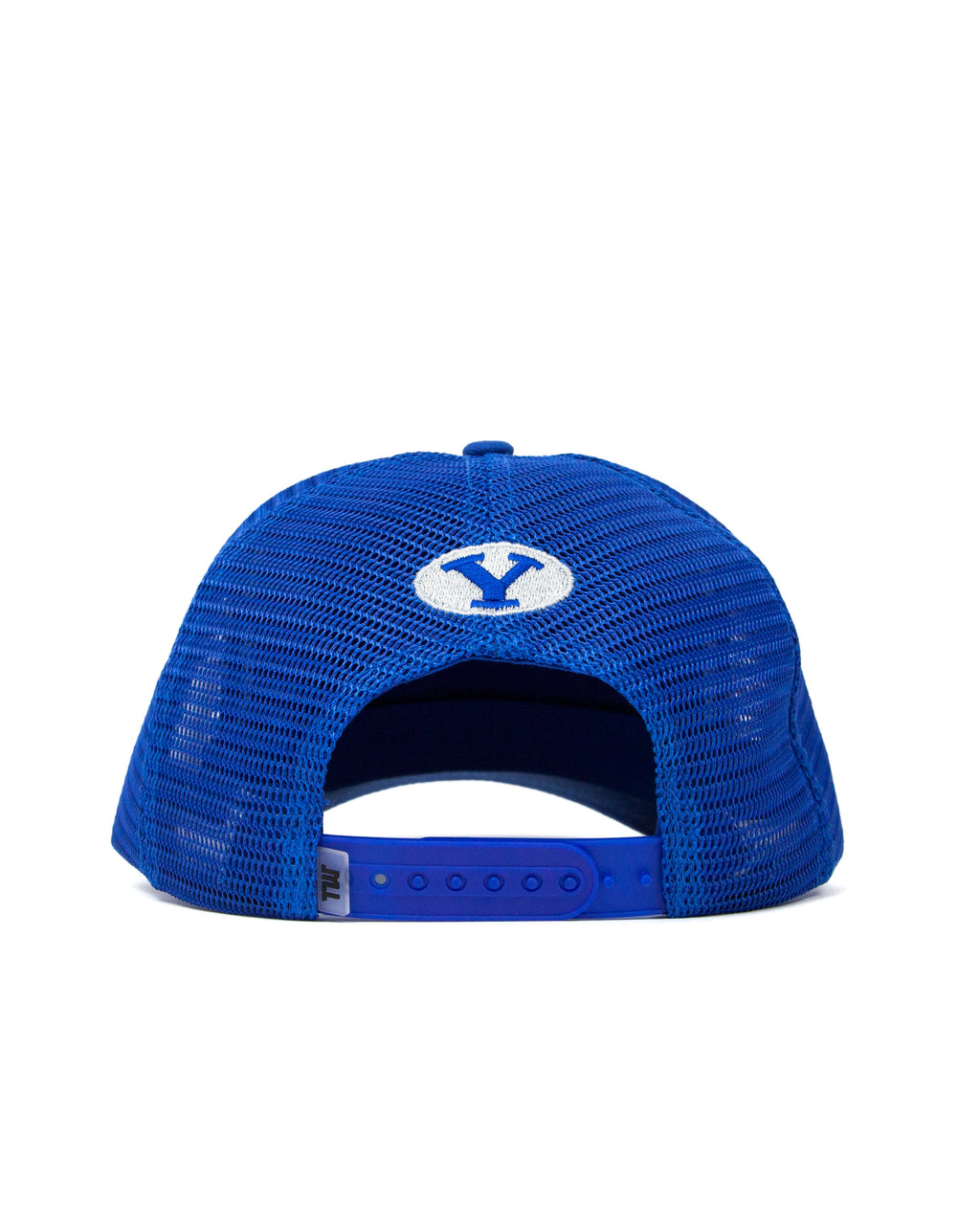 BYU Big Cougar Bunker Trucker Hat Royal Blue