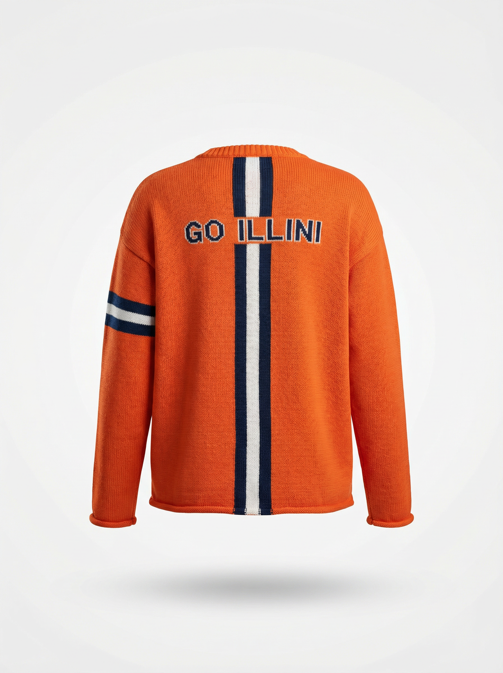 Illinois Long Sleeve – Orange Sweater