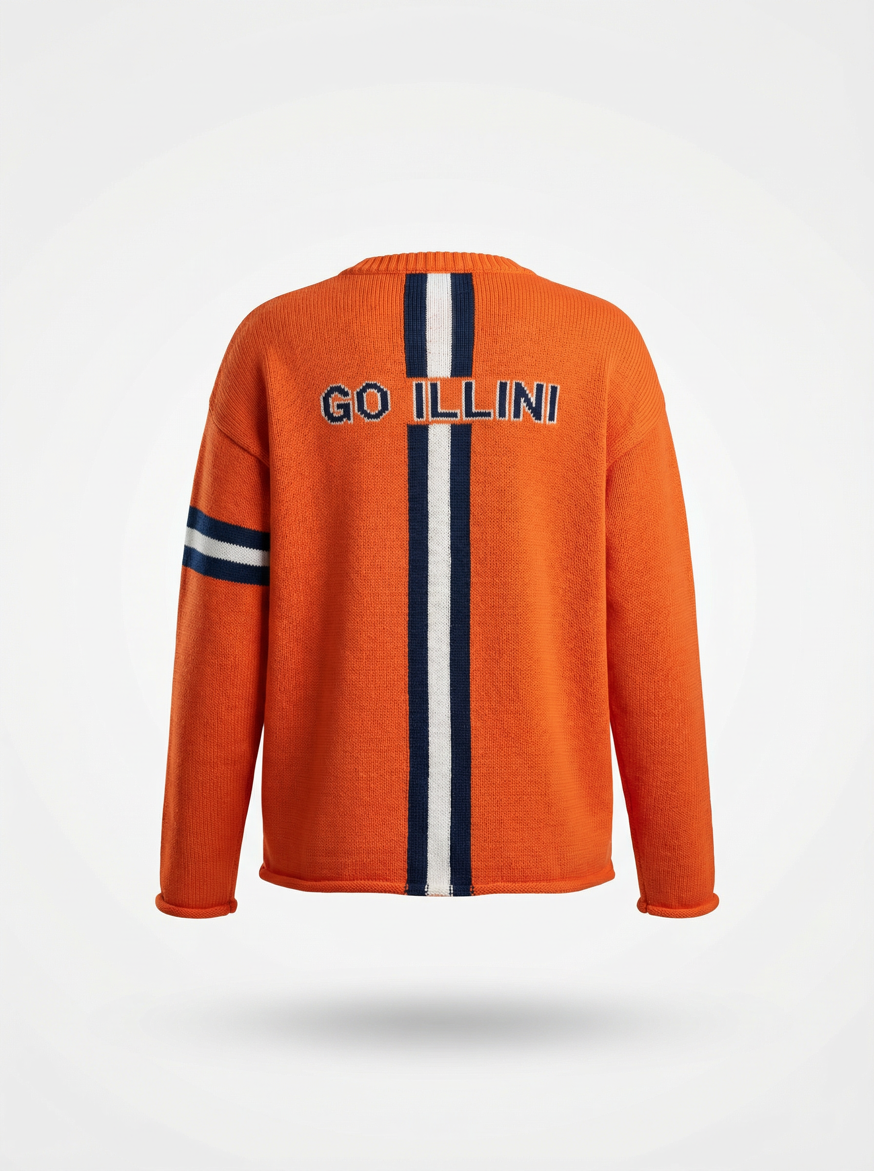 Illinois Long Sleeve – Orange Sweater