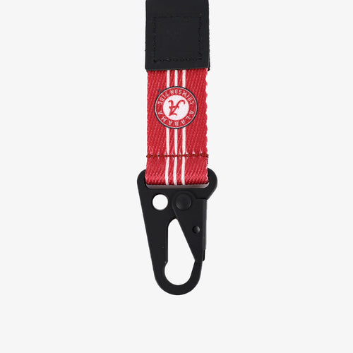 Alabama Crimson Stripe - Keychain Clip