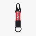 Alabama Crimson Stripe - Keychain Clip