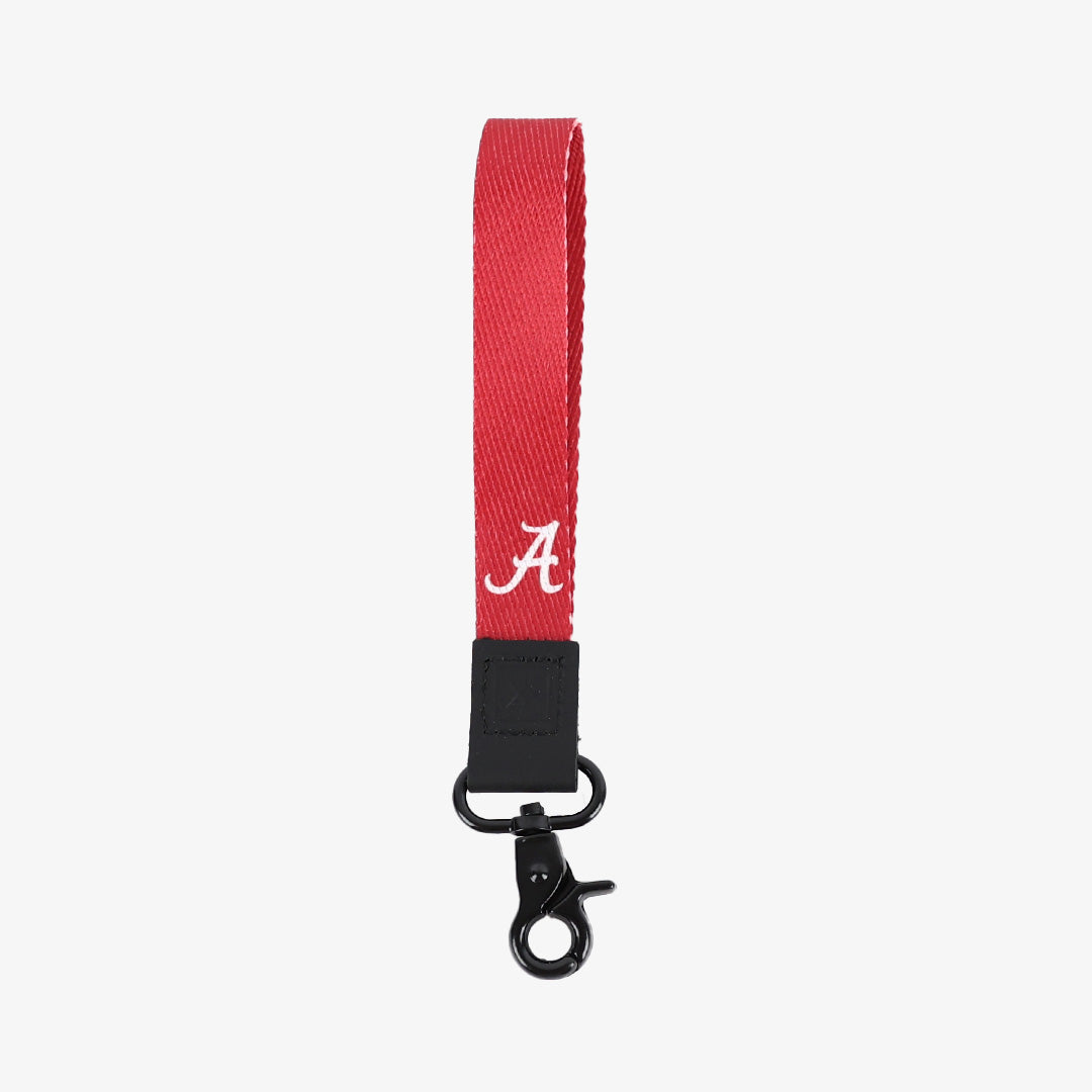 Alabama Crimson Solid - Wristlet Keychain