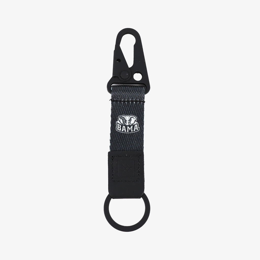 Alabama Black Checker - Keychain Clip