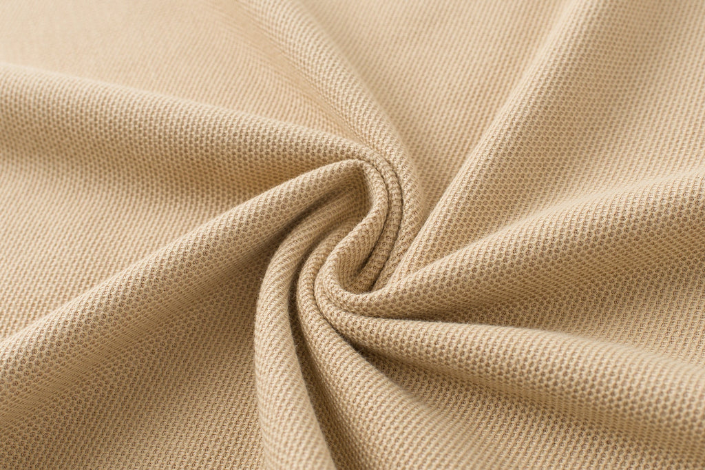 Vanguard Zip Polo Tan