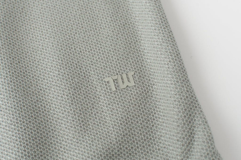 Vanguard Zip Polo Slate Green