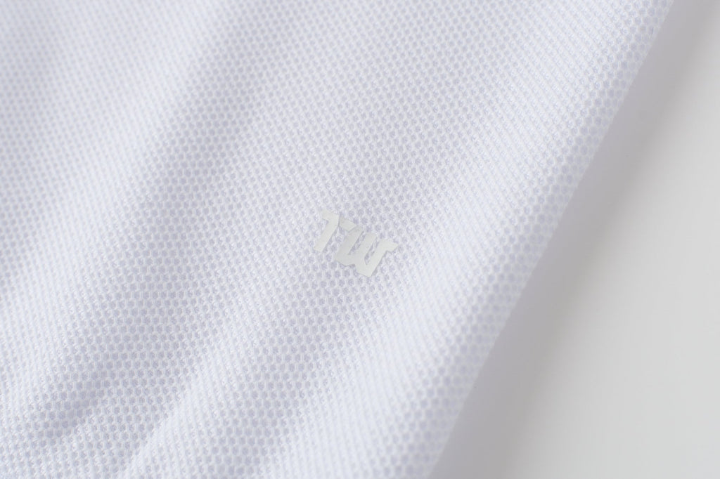 Vanguard Zip Polo White