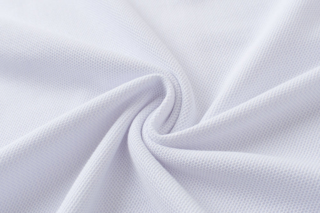 Vanguard Zip Polo White