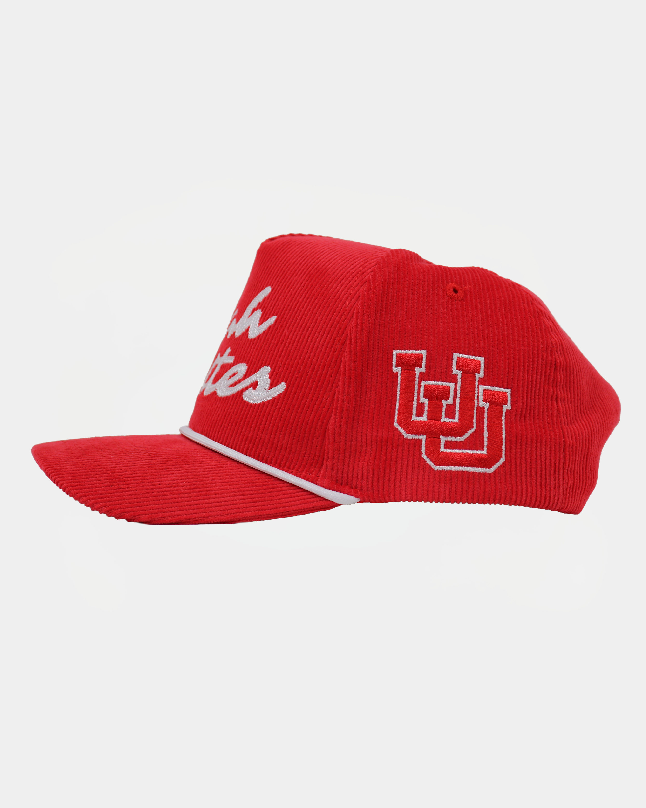 UofU Unstructured Rope Hat Red UTES