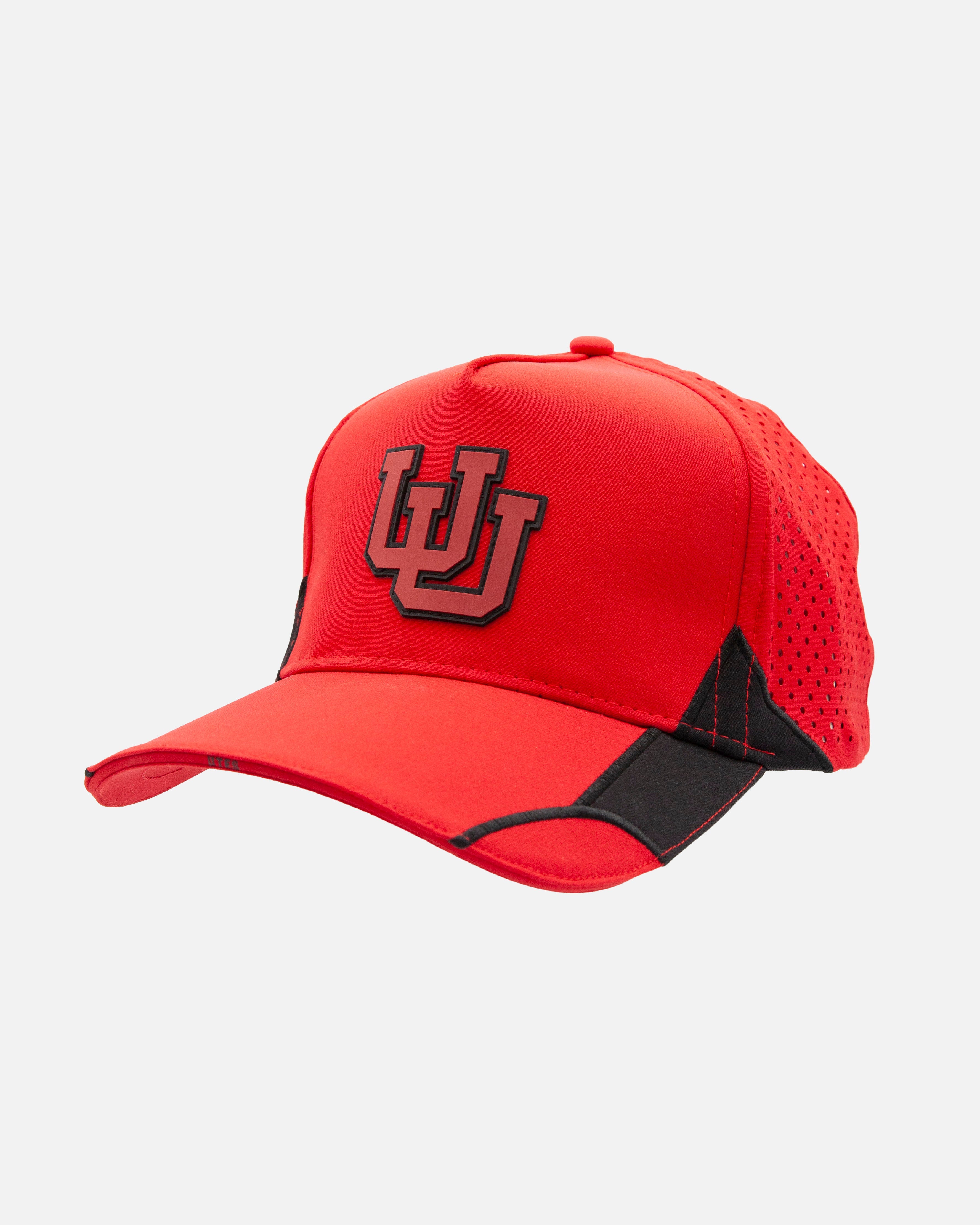 UofU Eagle Tech Hat Red Black