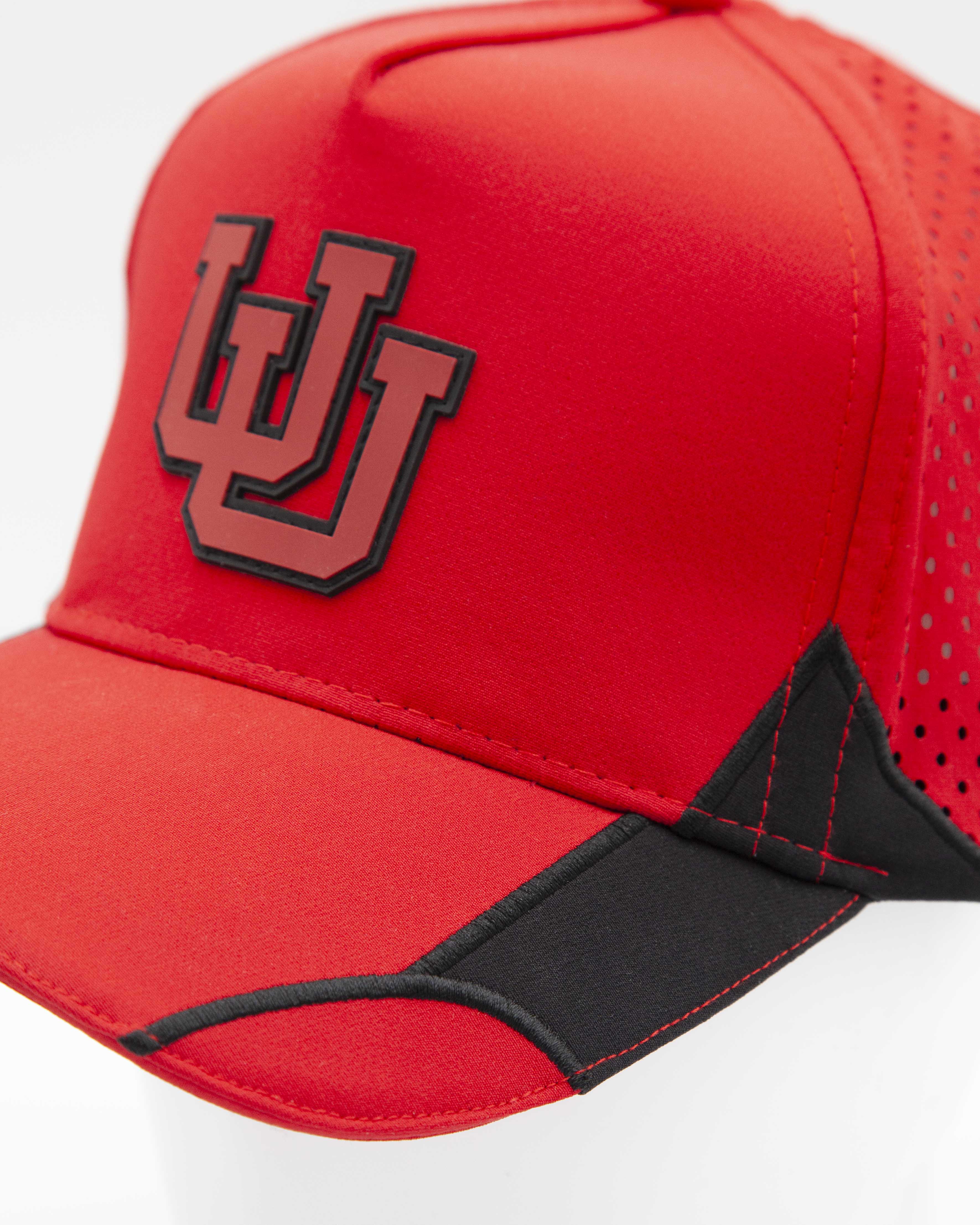 UofU Eagle Tech Hat Red Black