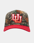 UofU Fade Hat Red Camo Gradient