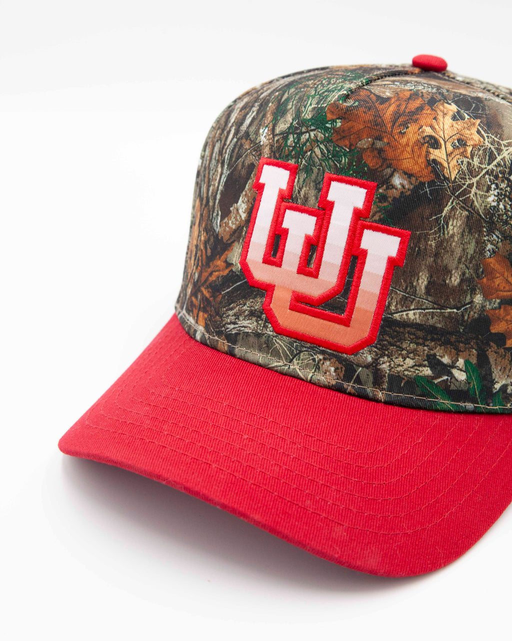 UofU Fade Hat Red Camo Gradient