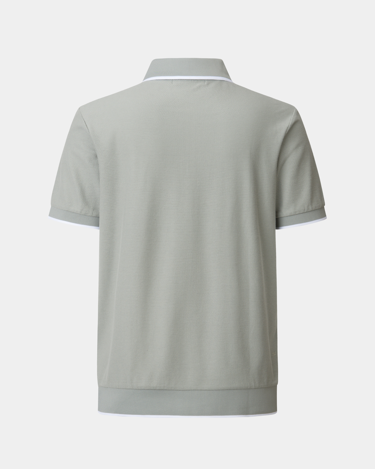 Vanguard Zip Polo Slate Green