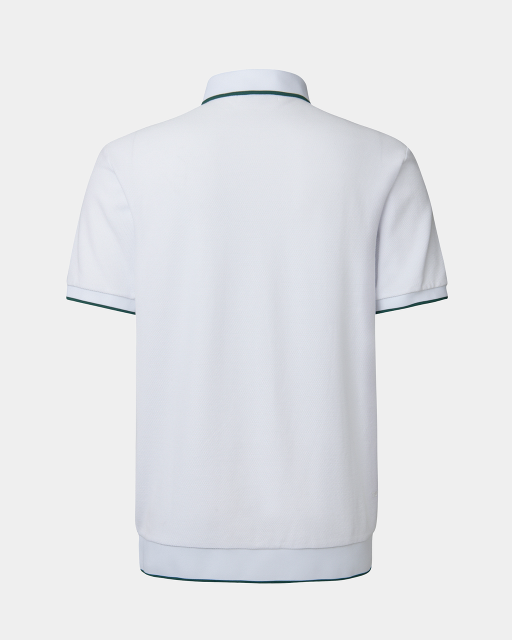Vanguard Zip Polo White
