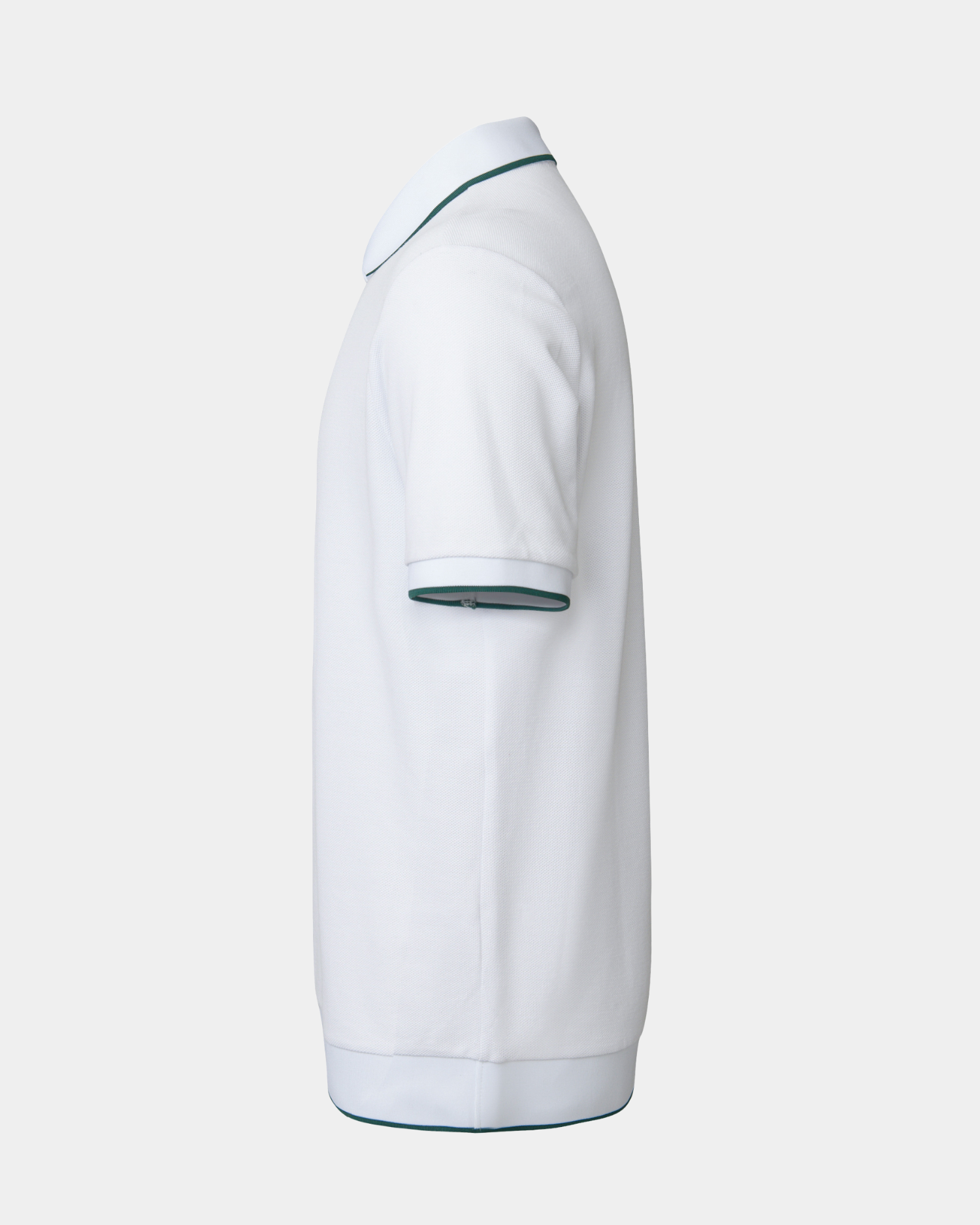 Vanguard Zip Polo White